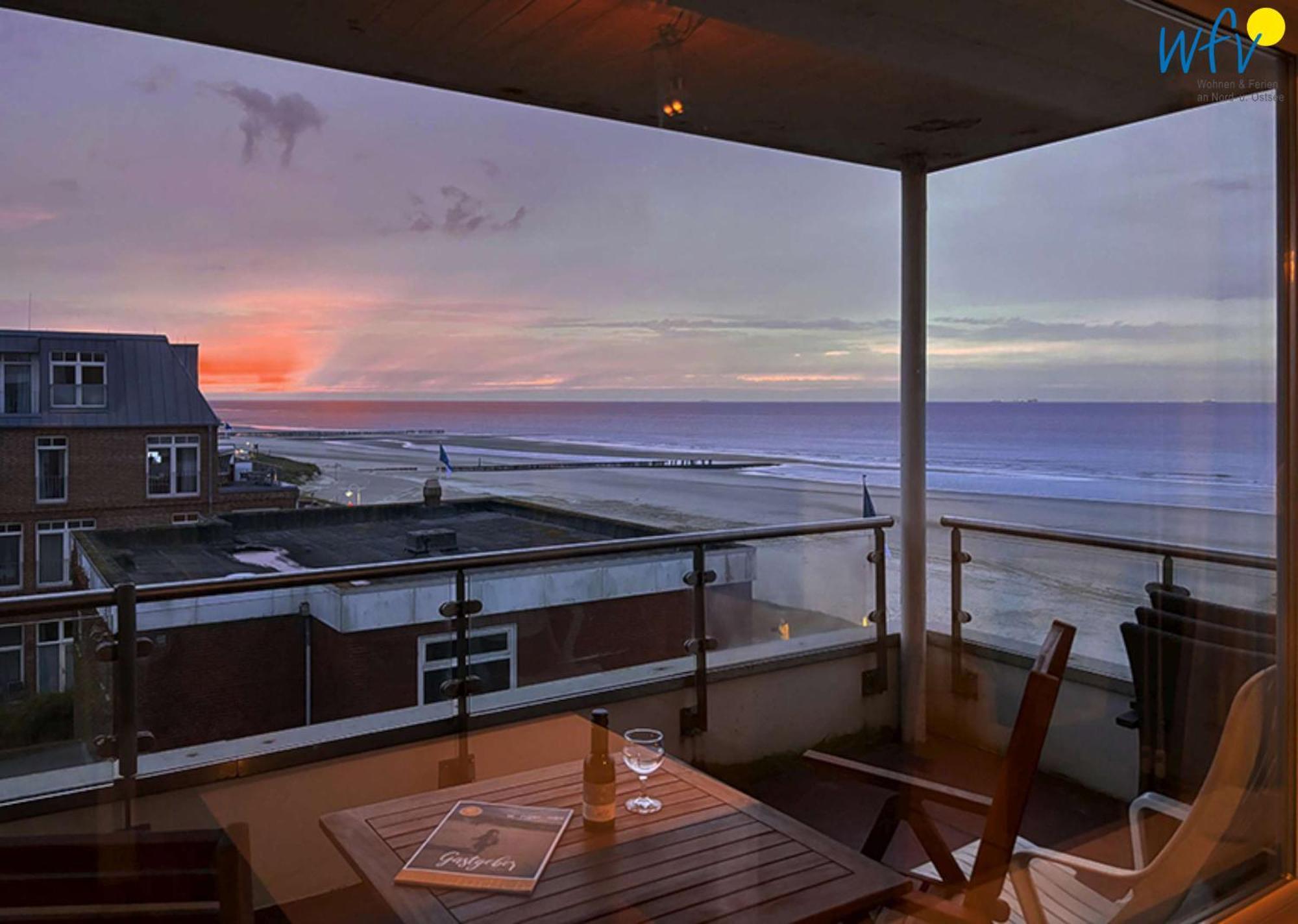 Haus Poseidon Ferienwohnung Nordseeblick Wangerooge Ngoại thất bức ảnh