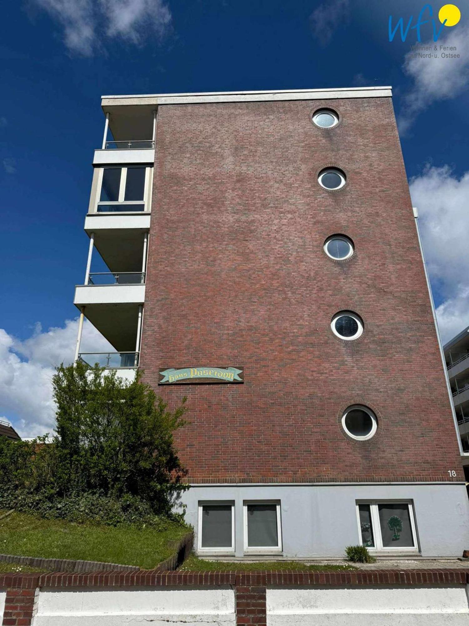 Haus Poseidon Ferienwohnung Nordseeblick Wangerooge Ngoại thất bức ảnh